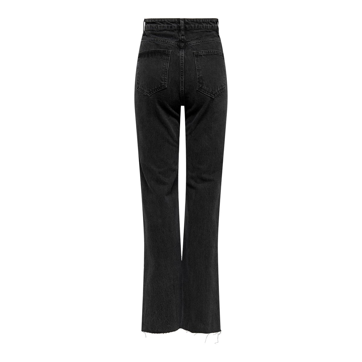 Jean Coupe Droite washed black, ONLY