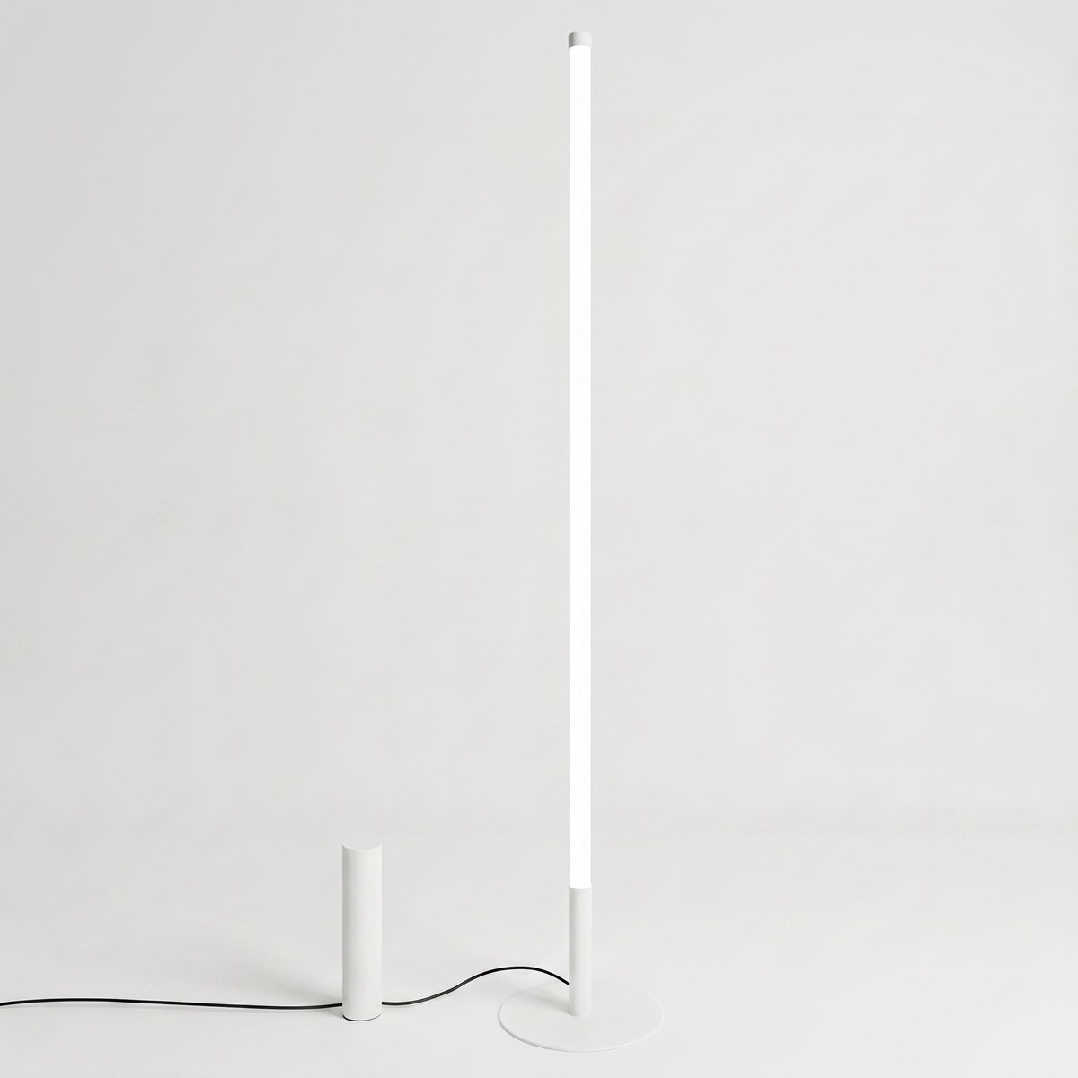 Lampadaire Blanc LED 1 Trang blanc, EDEN
