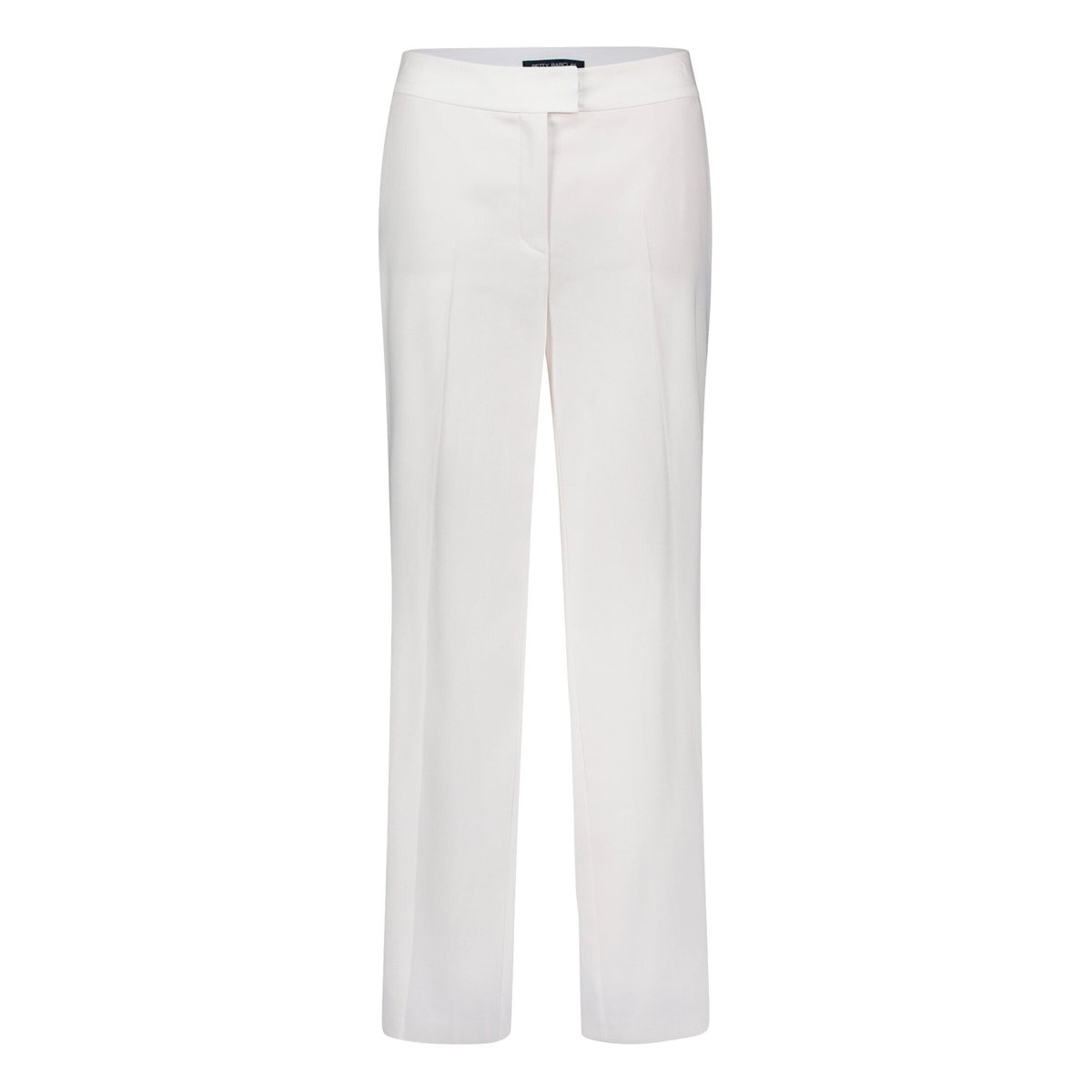 Pantalon business à plis repassés blanc, BETTY BARCLAY
