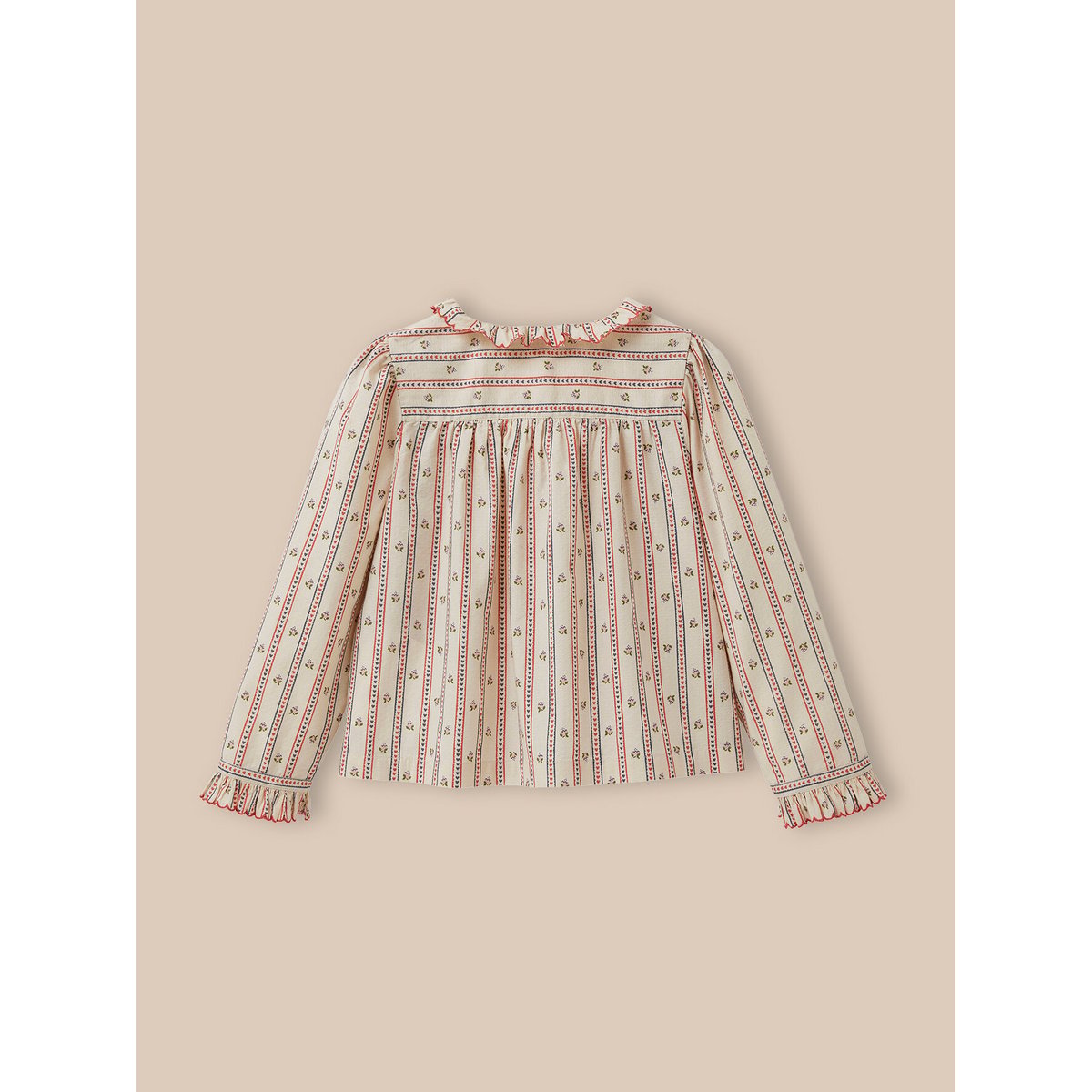 Blouse imprimée imprimé marine, CYRILLUS