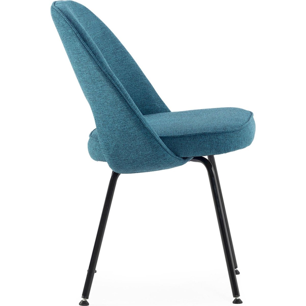 Chaise en tissu et métal noir et bleu, RECOLLECTION