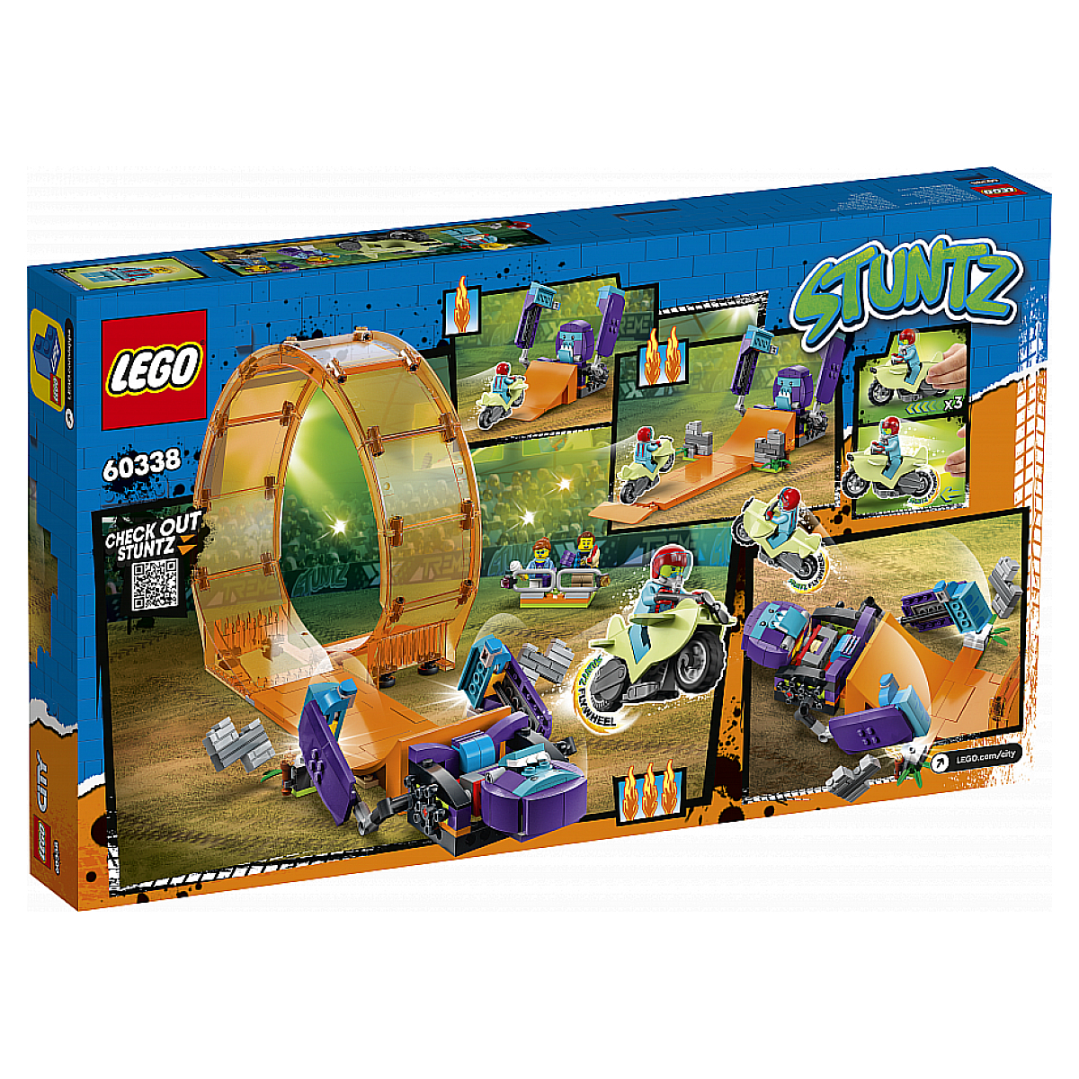 60338 Le looping du chimpanzé cogneur ® City multicolore, LEGO