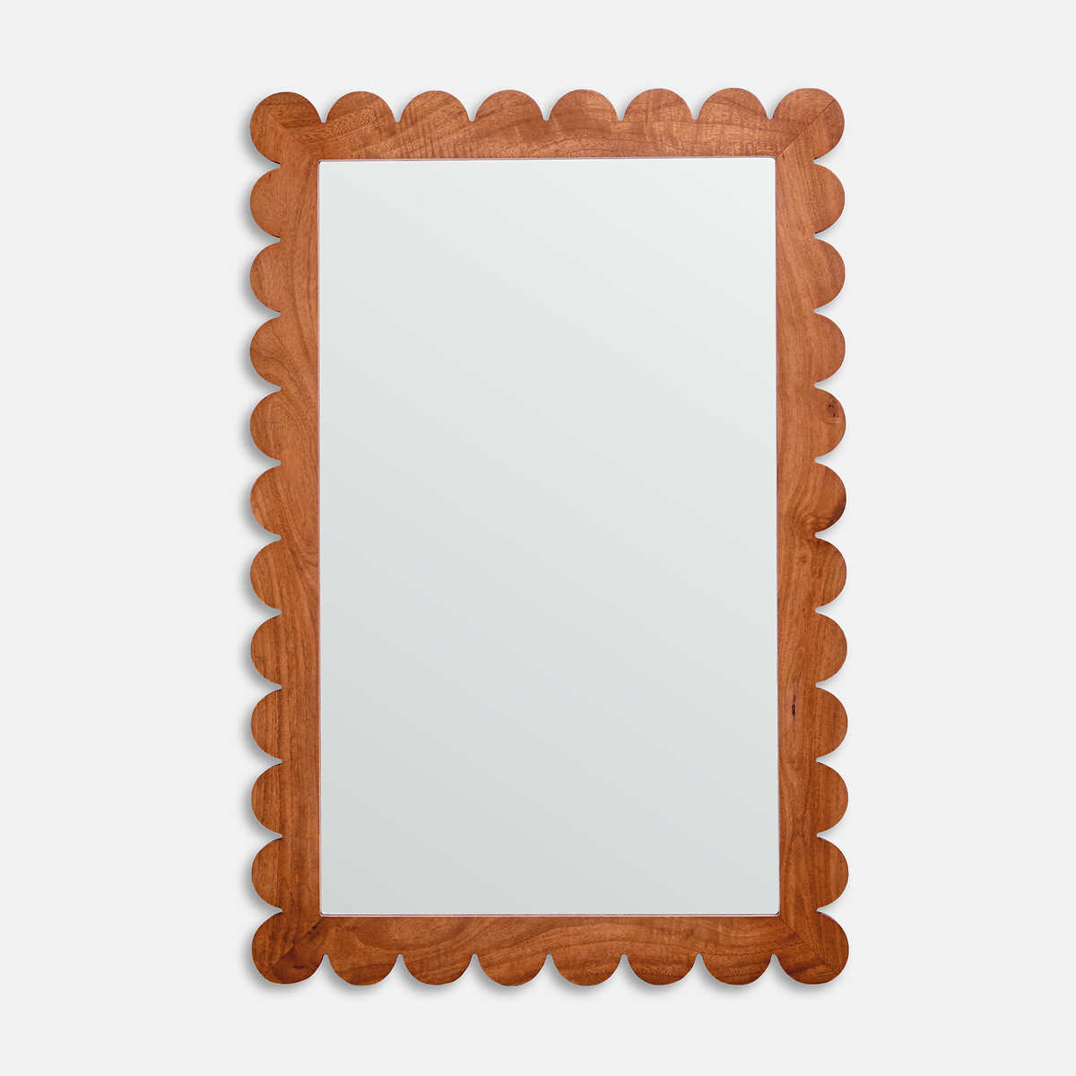 Miroir en manguier, 60 x 90 cm, FLEORA bois foncé, LA REDOUTE INTERIEURS