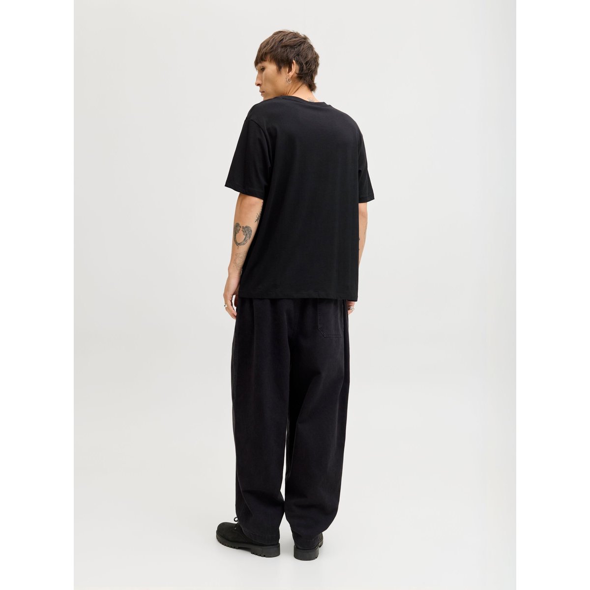 T-Shirt black 1, JACK & JONES