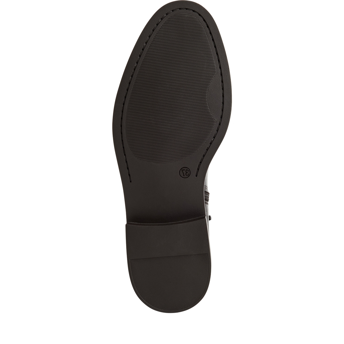 Bottine Chelsea en cuir marron mocca, TAMARIS