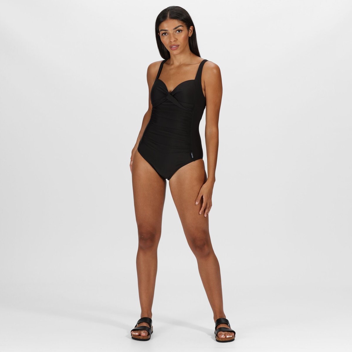 Maillot de bain 1 pièce SAKARI noir, REGATTA