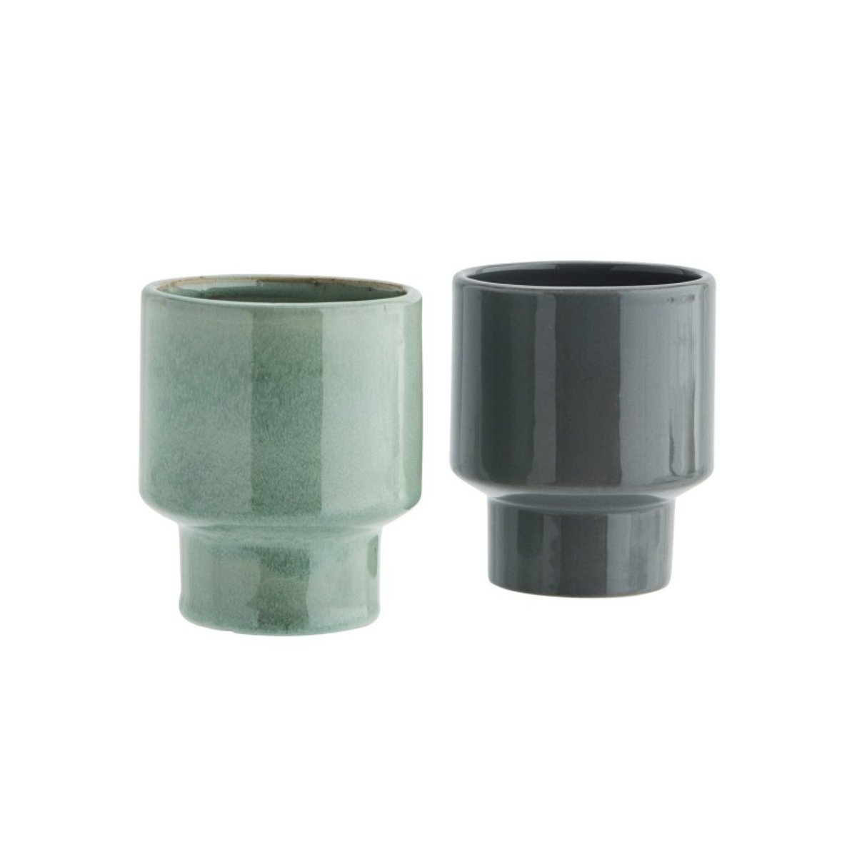 Tasse à café design grès  Set de 2 multicolore, MADAM STOLTZ