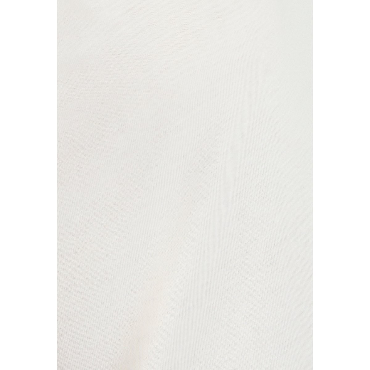 T-shirt détails dentelle blanc cassé, DAMART