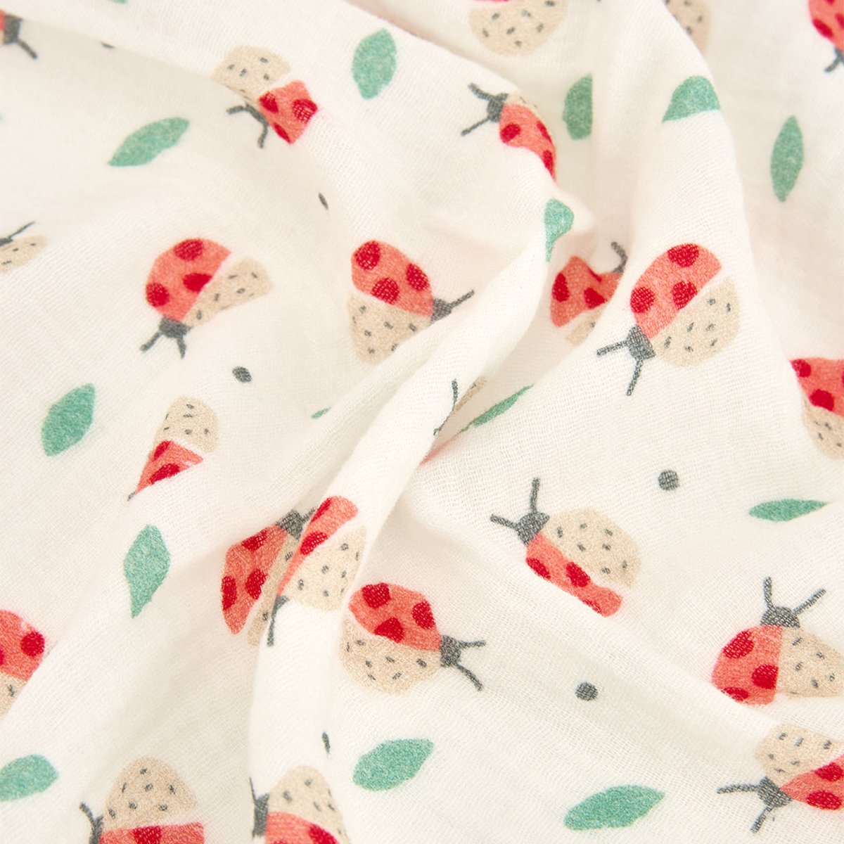 Couverture pour bébé en coton imprimé multicolore, BOBOLI