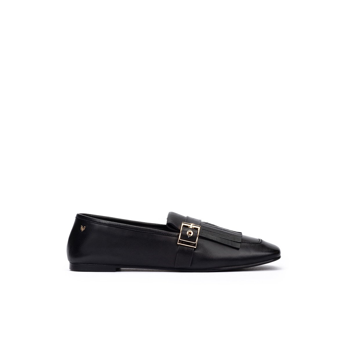 Mocassins cuir Rubicone black, MARTINELLI