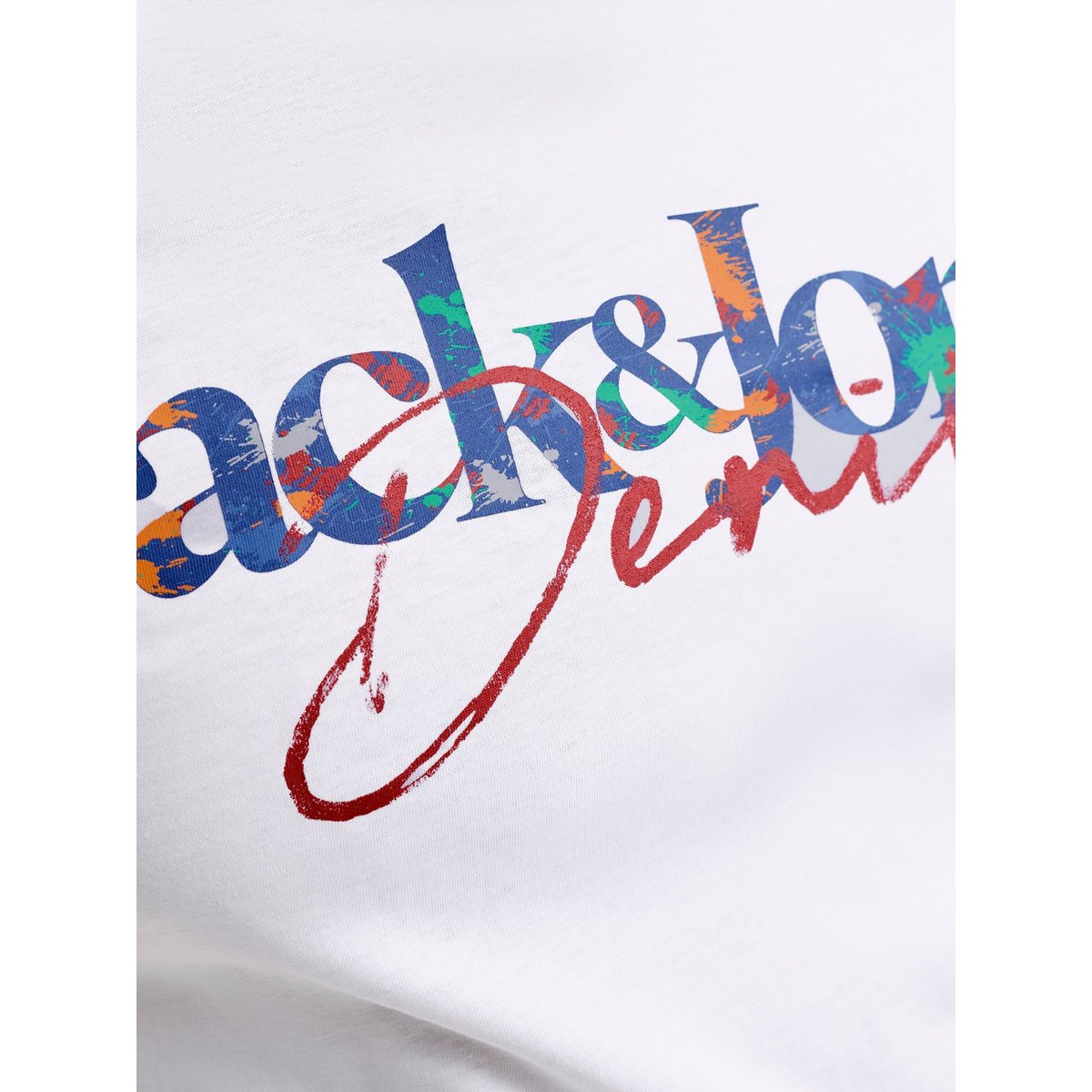 T-Shirt bright white, JACK & JONES