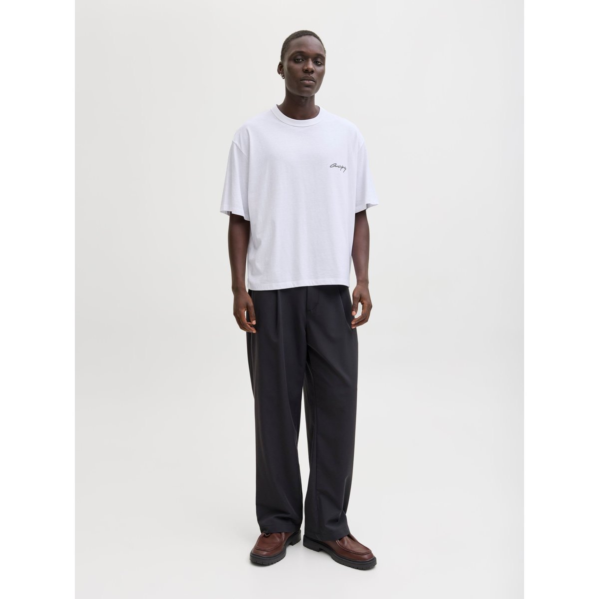 T-Shirt bright white, JACK & JONES