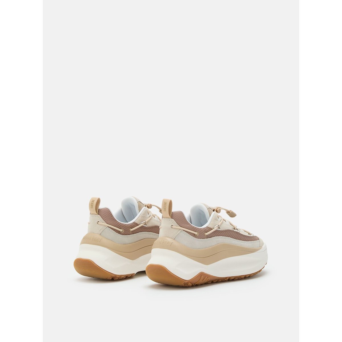 Baskets MB MOON247 XLACE ecru/beige, MOON BOOT