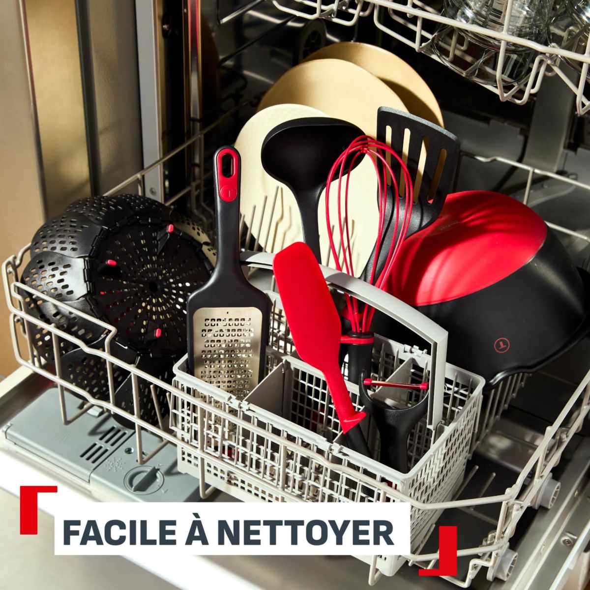 Râpe Ingenio+ couleur unique, TEFAL