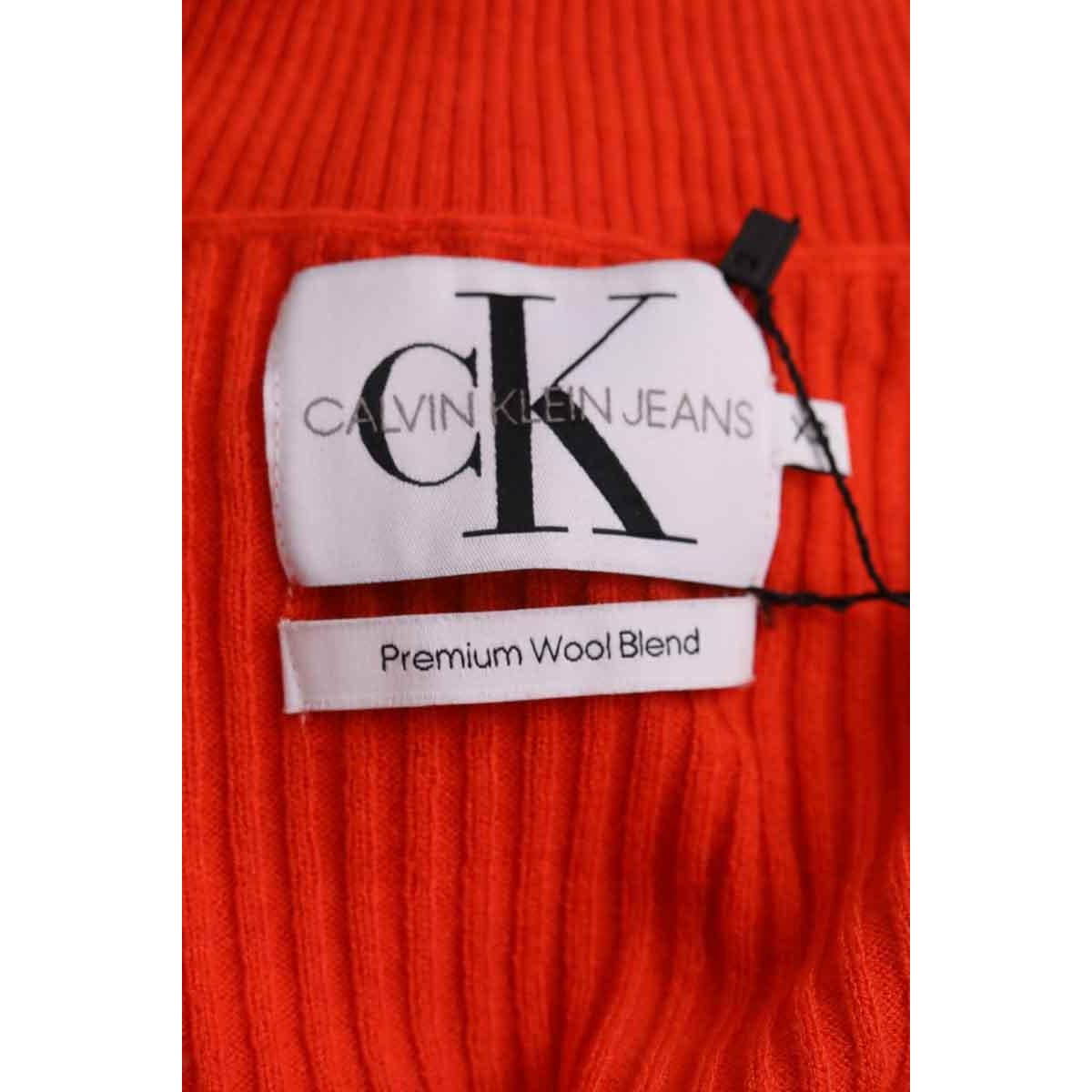 Pull - Très Bon État orange, CALVIN KLEIN