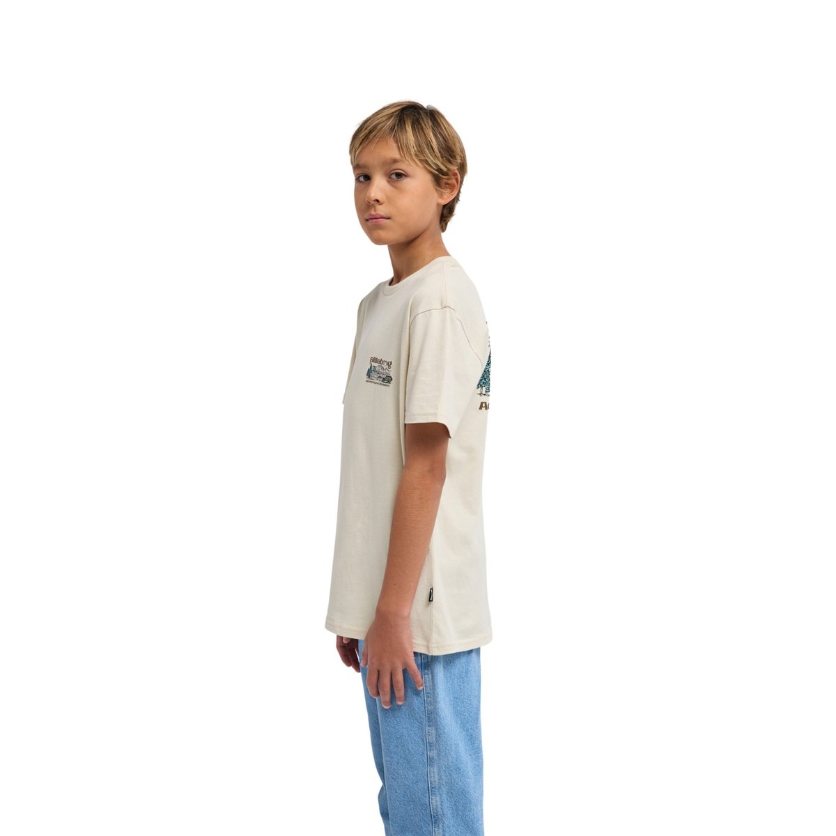 T shirt manches courtes RANGE beige oatmeal, BILLABONG