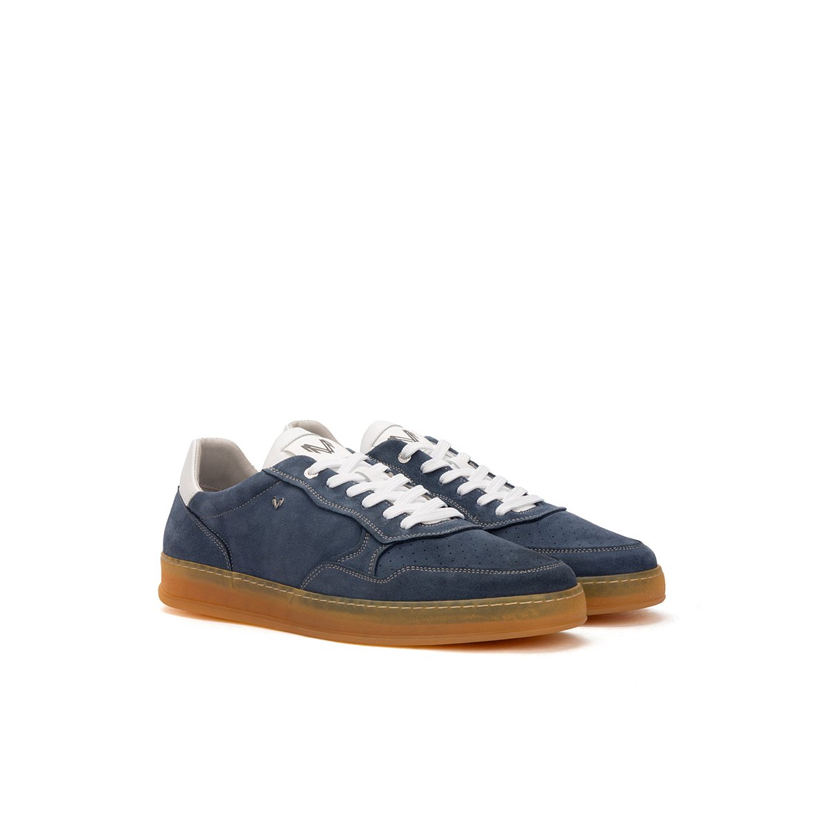 Baskets cuir Seaford azulmar, MARTINELLI