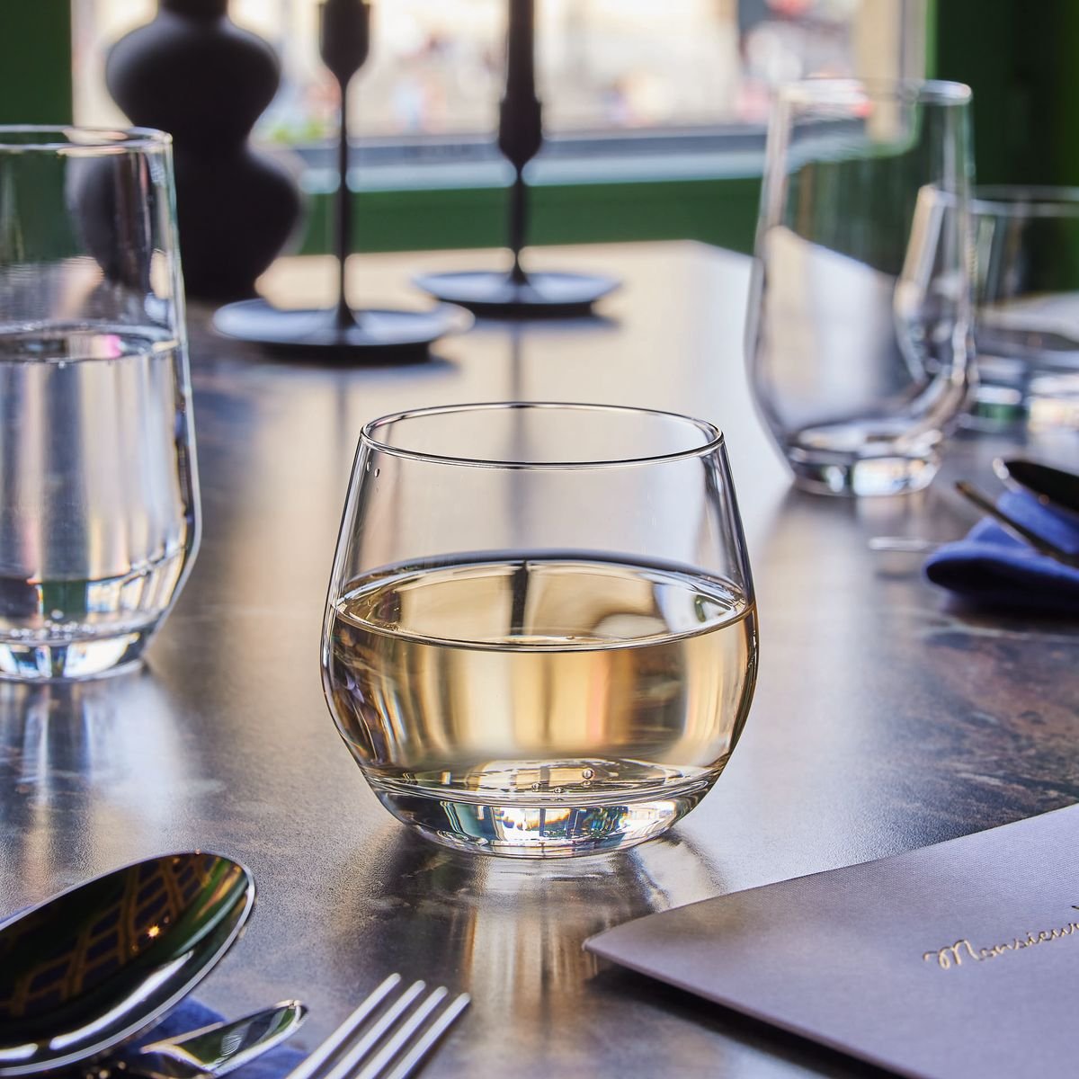 6 verres à eau 35 cl -LIMA transparent, CHEF&SOMMELIER