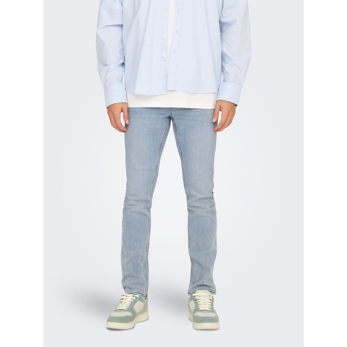 Jean Slim light blue denim, ONLY & SONS