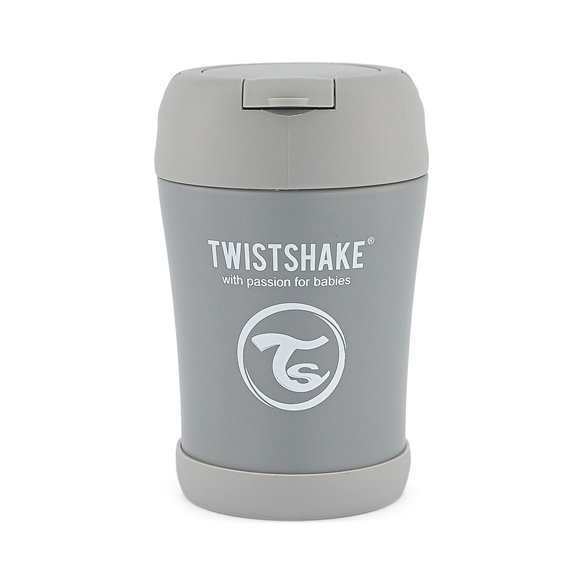 Termo de alimentos 350ml, Twistshake cinzento, TWISTSHAKE