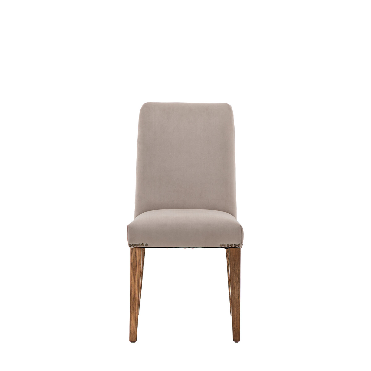 Hayes Vintage Velvet Dining Chairs (Set of 2) dove grey, ÉDITÉ