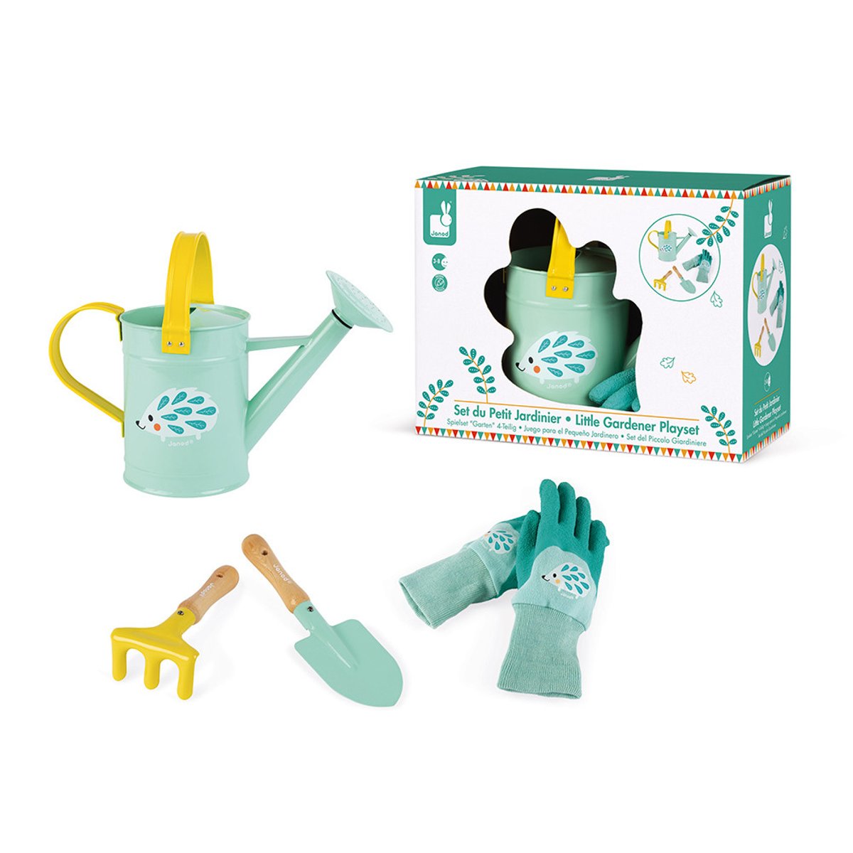 Set De Jardinage Enfant Avec Accessoires bleu, JANOD
