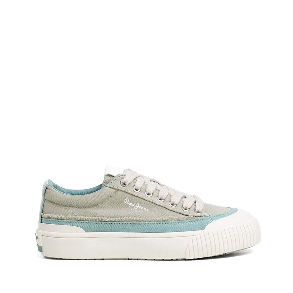 Baskets Basiques vert clair, PEPE JEANS