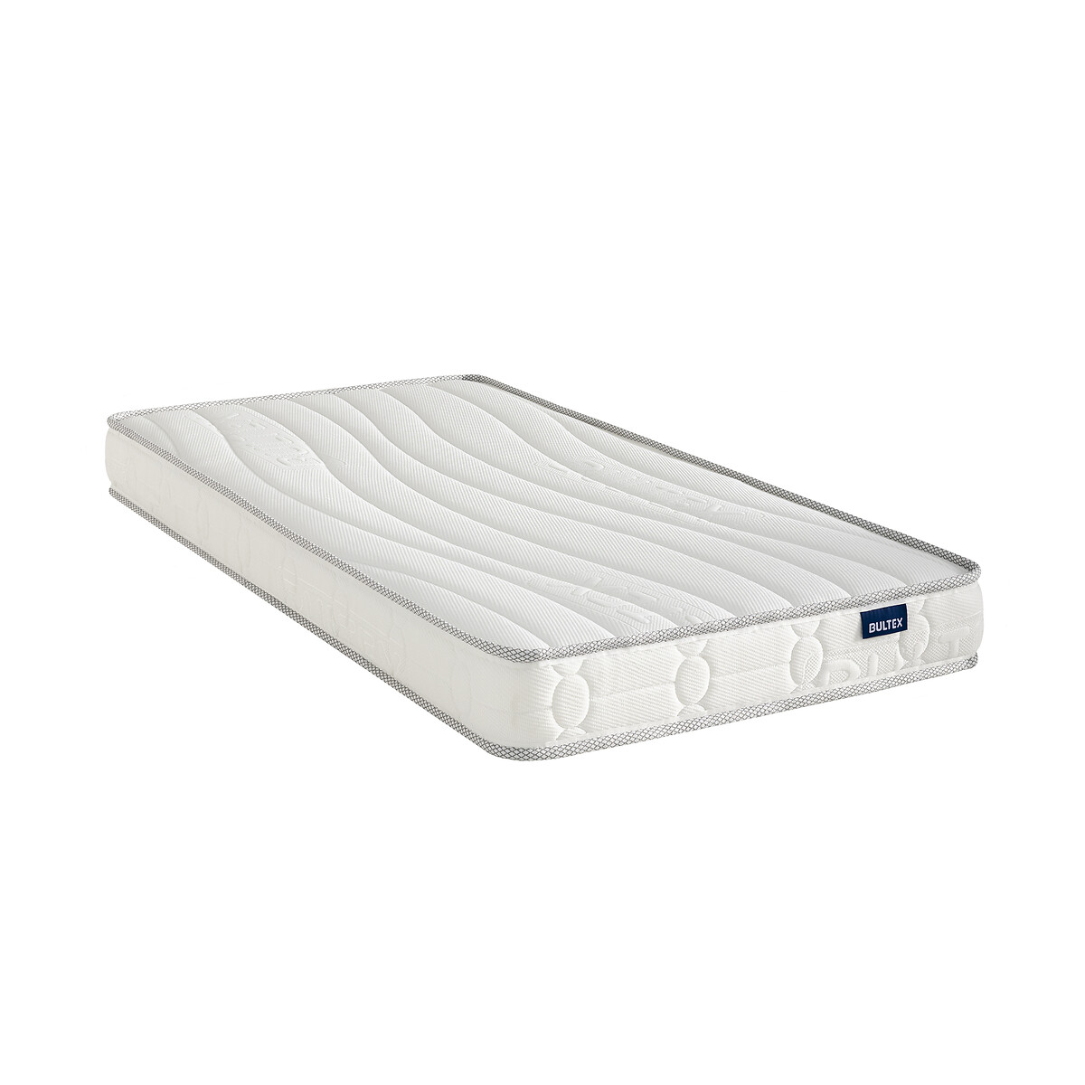 Matelas bébé mousse Bultex® primo, soutien très ferme, accueil ferme, PILOU BÉBÉ blanc, BULTEX