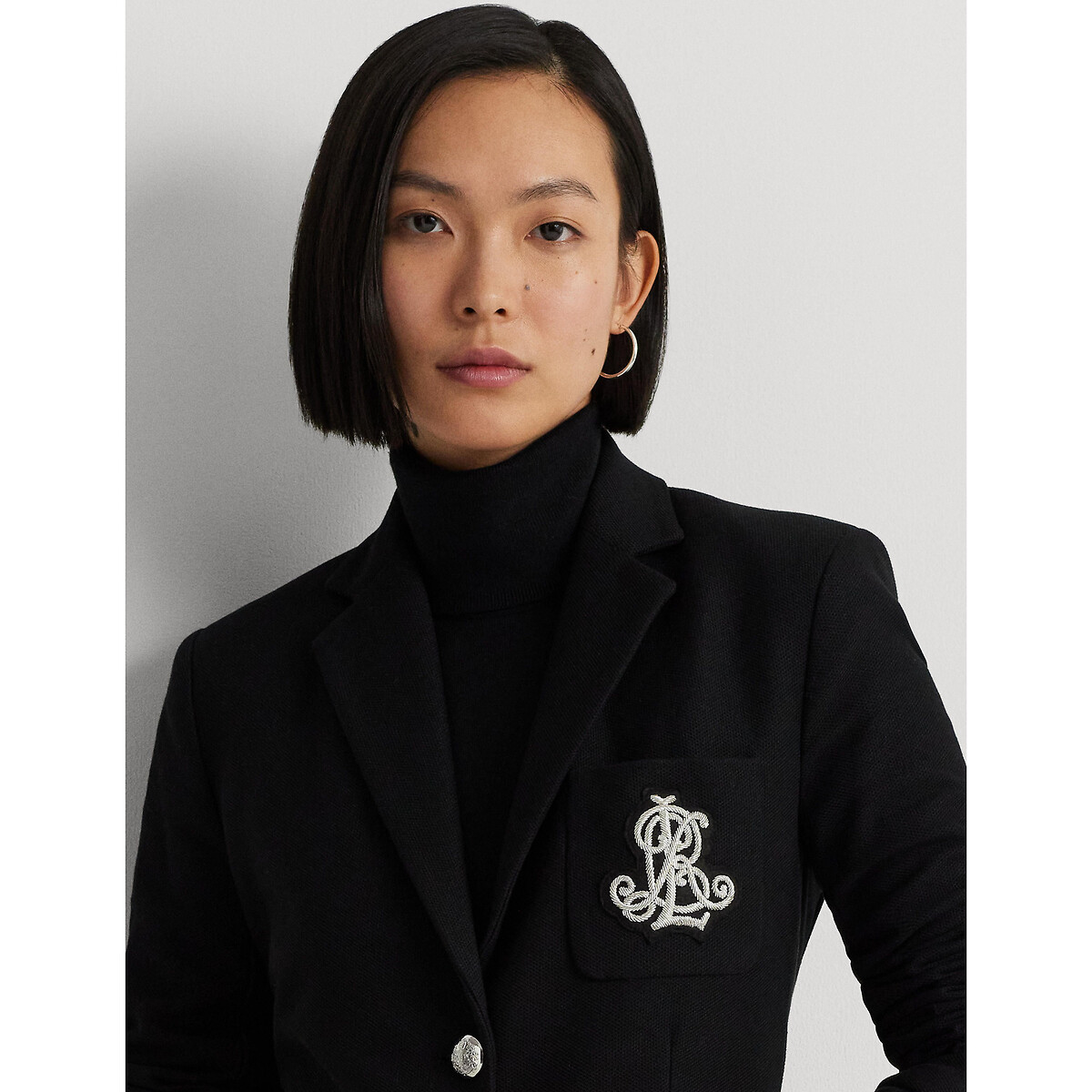 Veste blazer coupe droite ANFISA noir, LAUREN RALPH LAUREN
