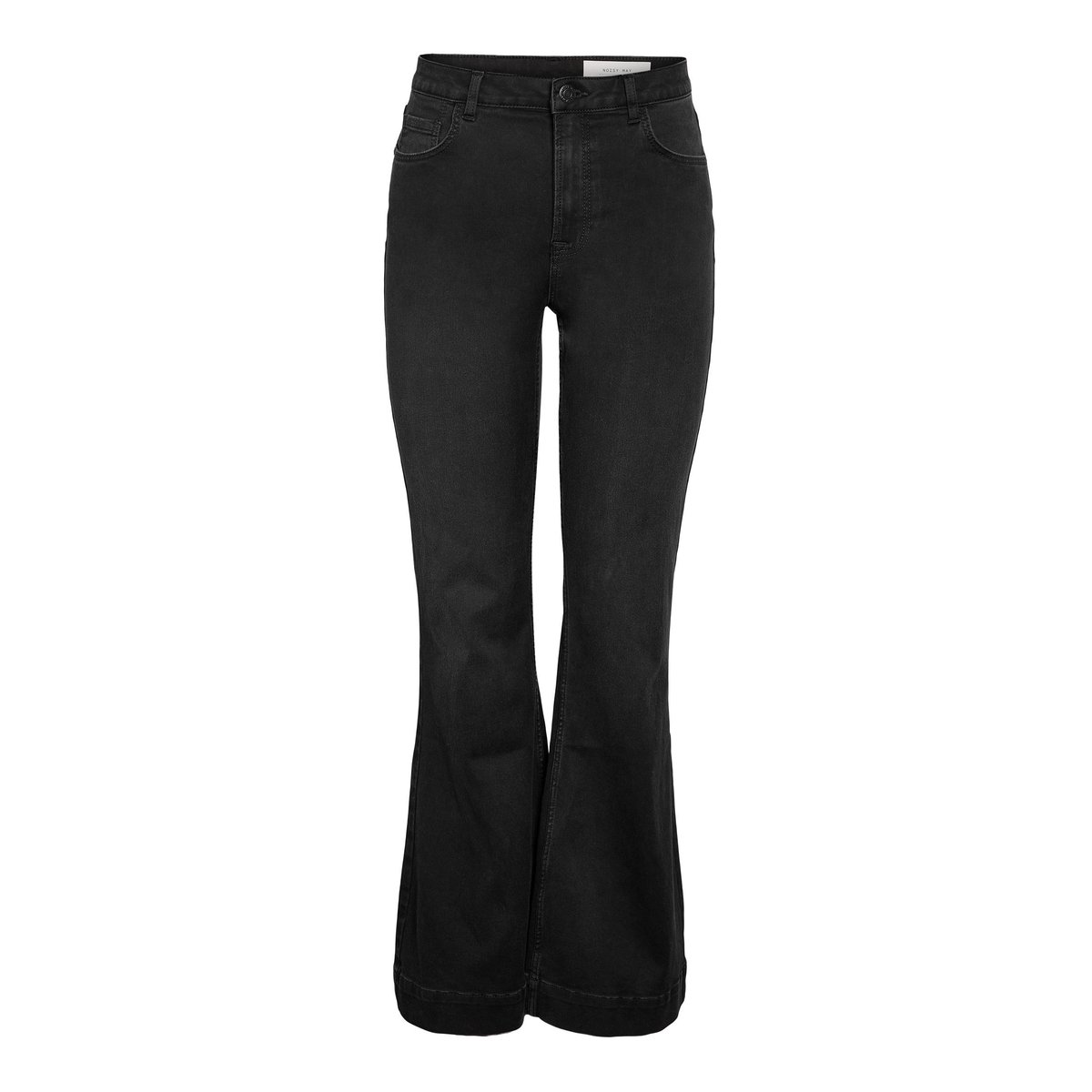 Jean Évasé black denim, NOISY MAY