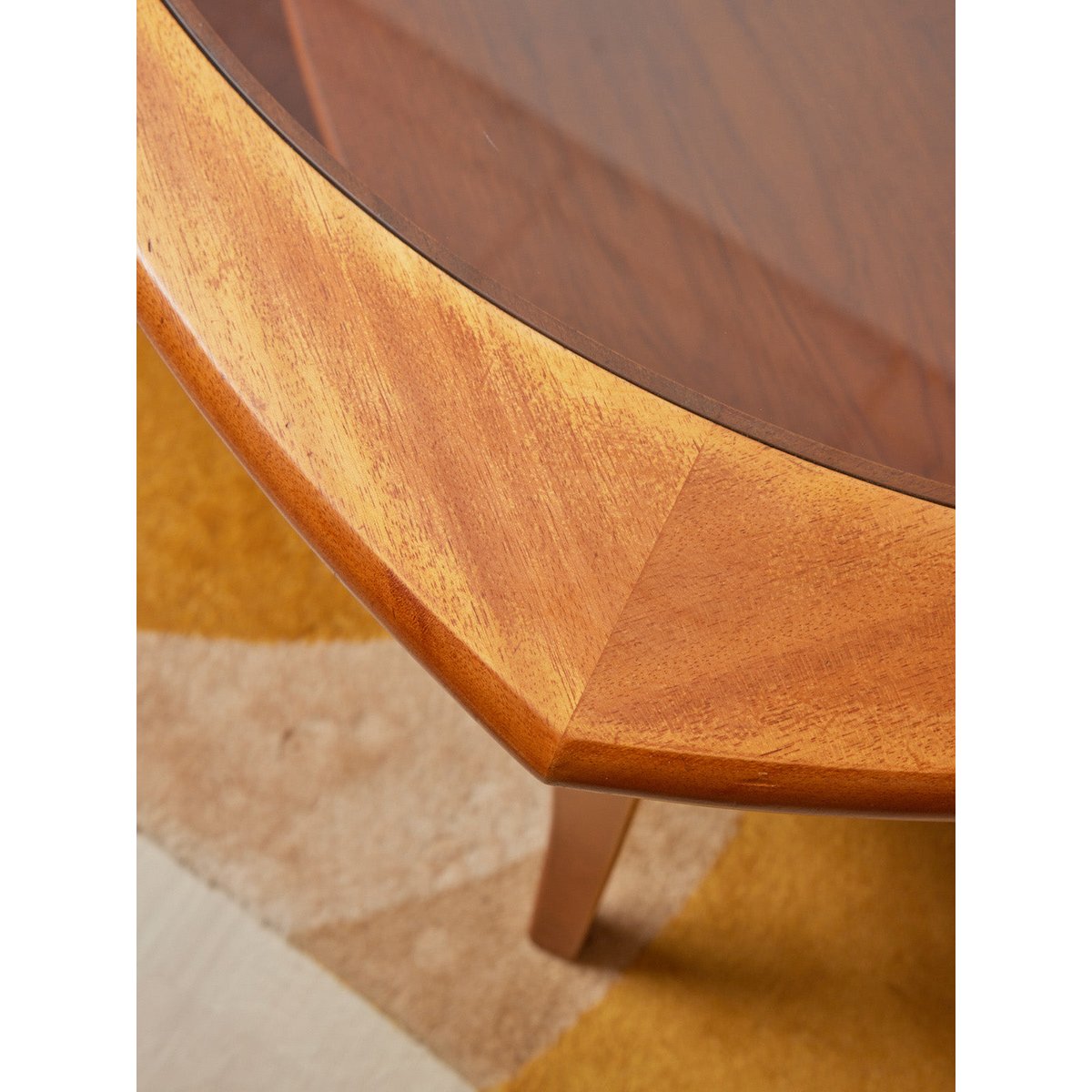 Table basse scandinave en bois clair Donna N°735 - Bon état bois clair, DEBONGOUT