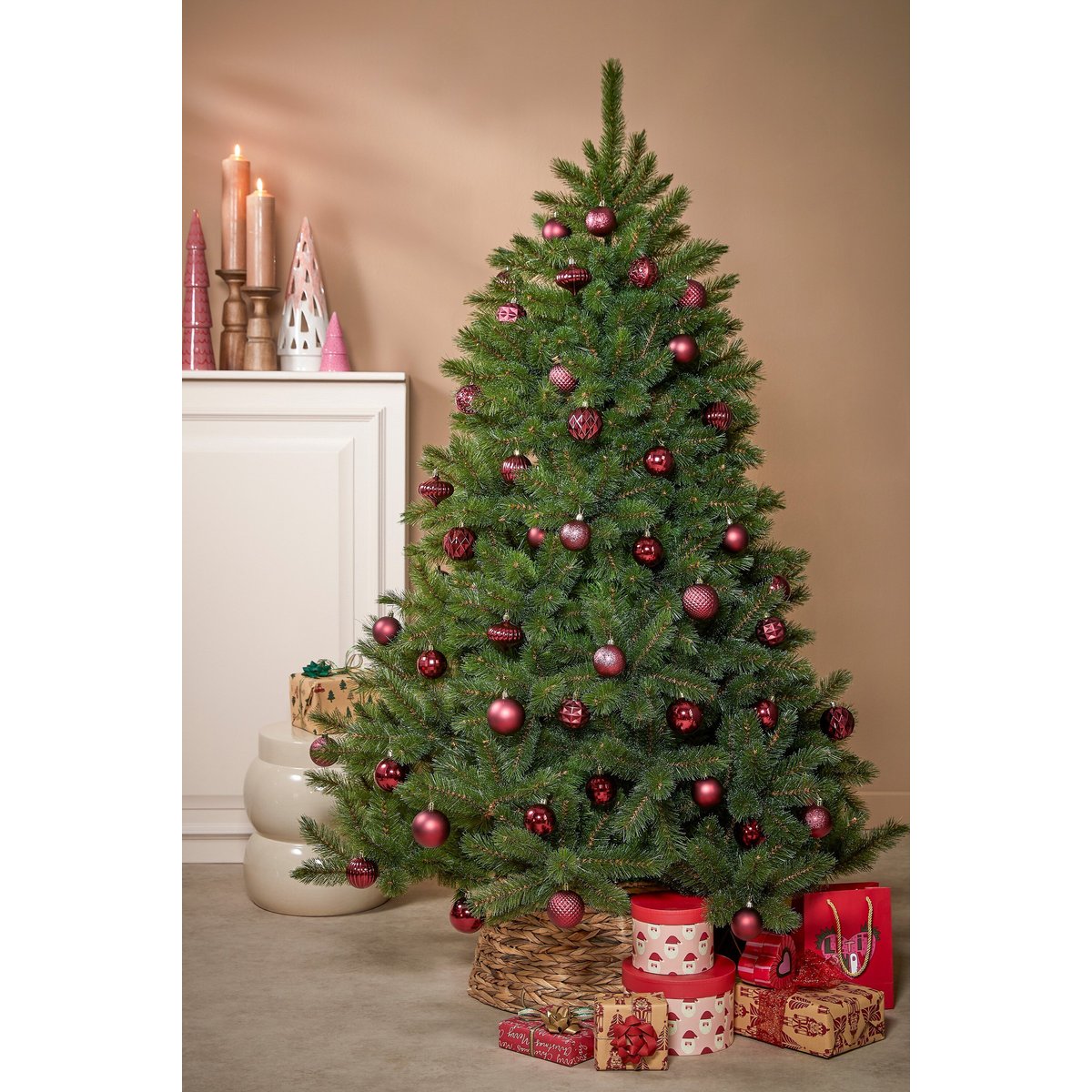 Sapin de Noël artificiel H185 cm FOREST FROSTED vert, TRIUMPH TREE