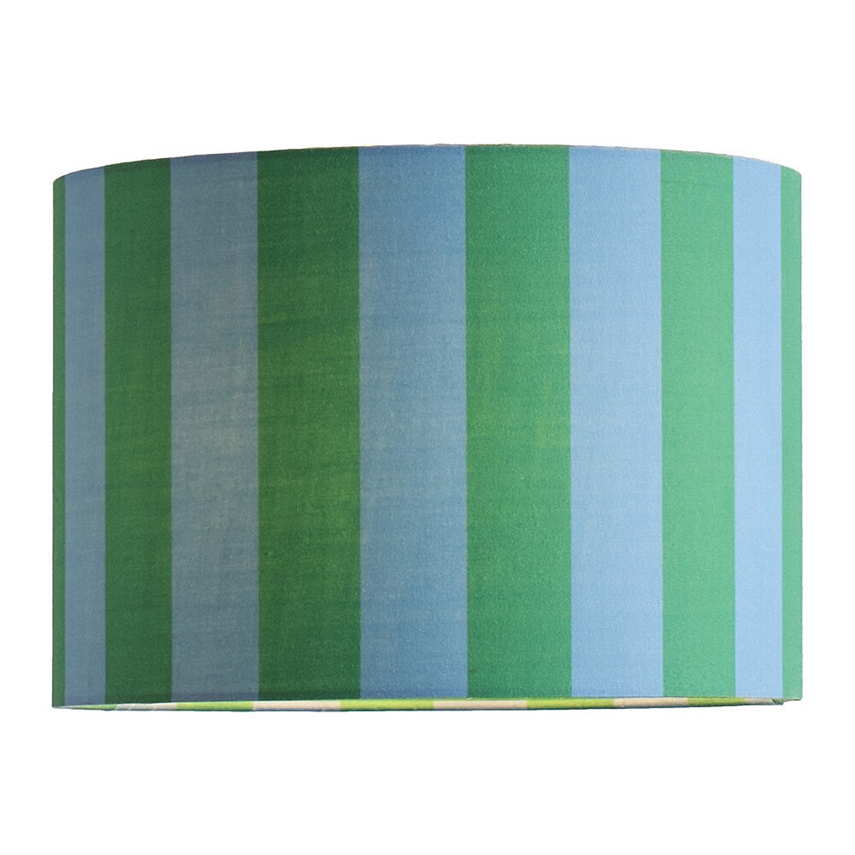 30cm Cory Striped Fabric Drum Shade blue, SO'HOME