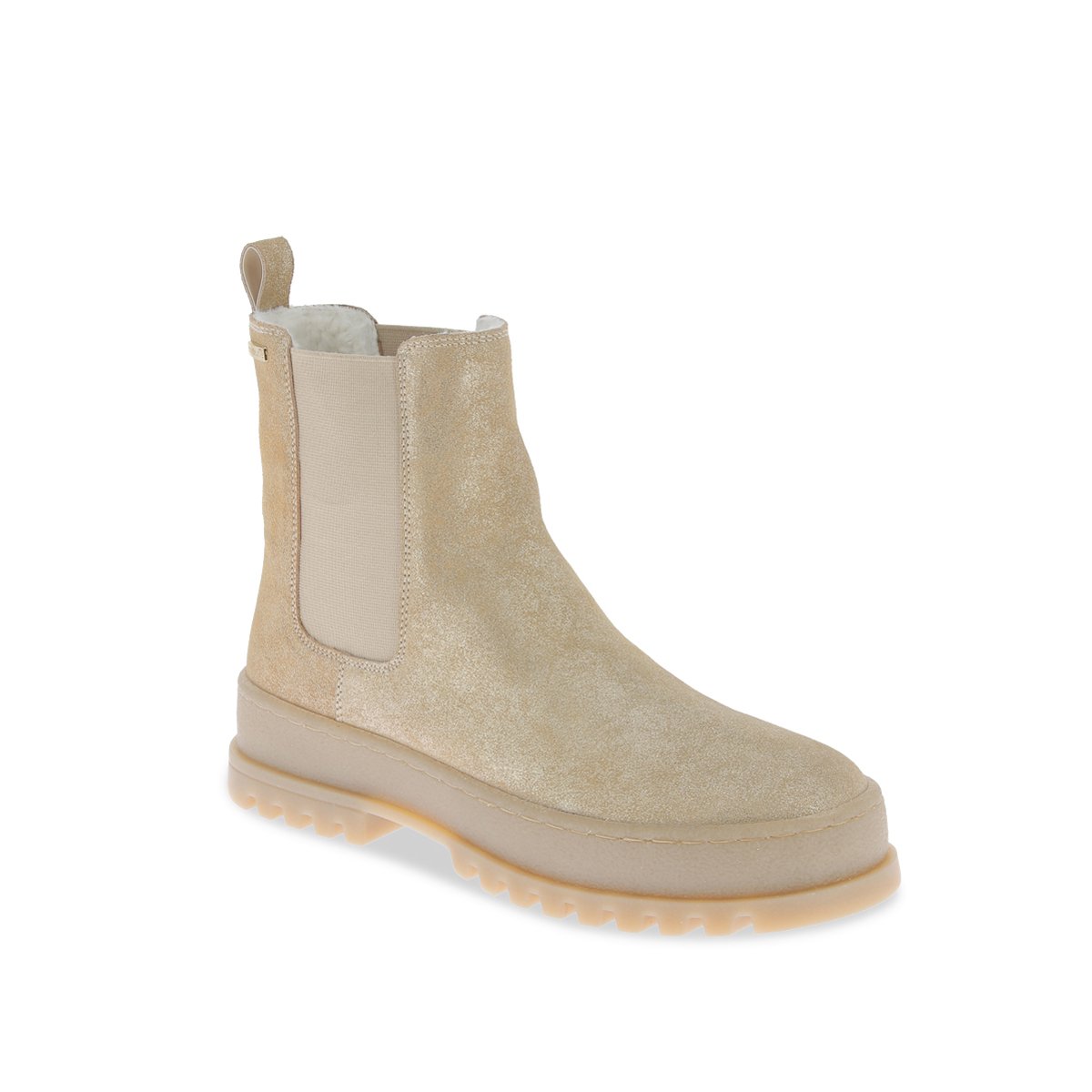 Bottines chelsea en cuir Veronica or, LES TROPEZIENNES PAR M.BELARBI