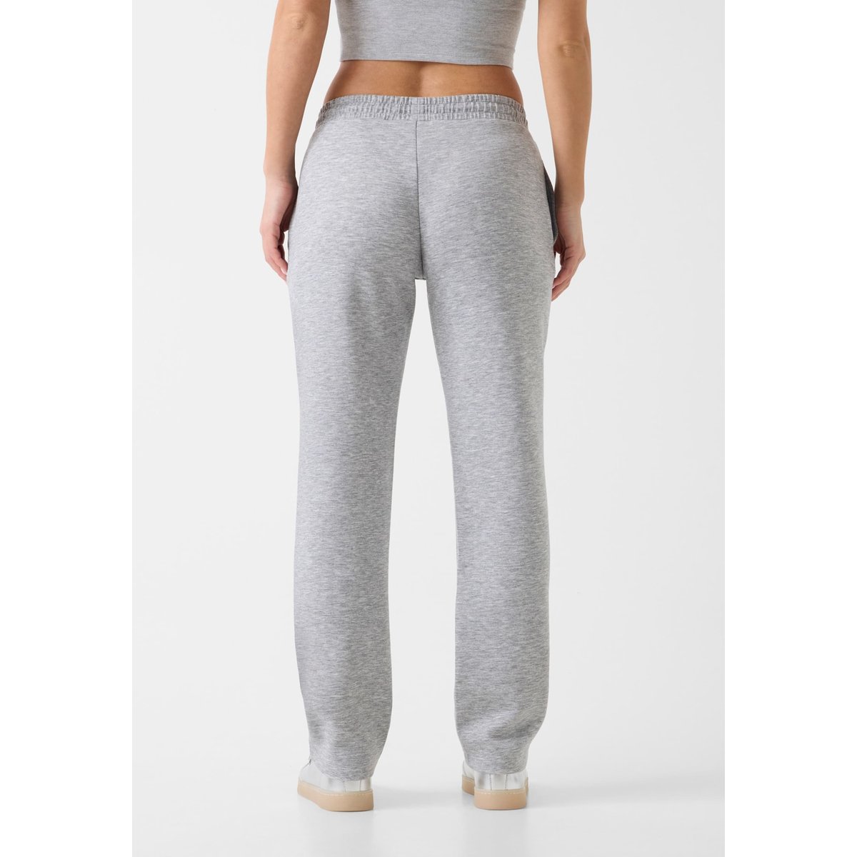 Straight Pantalons Jogger gris, GUESS
