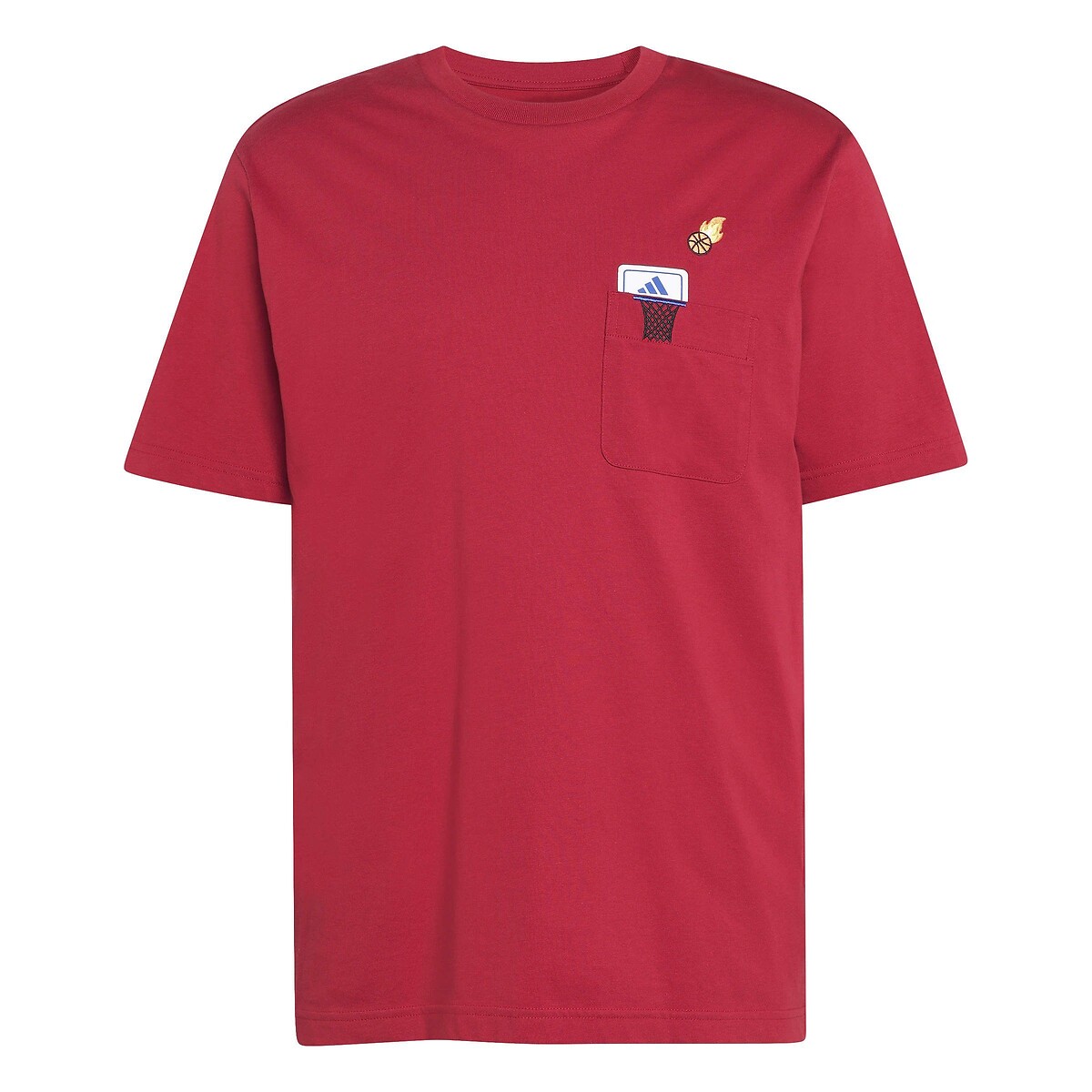 T-shirt manches courtes TABLE TEE rouge, ADIDAS SPORTSWEAR