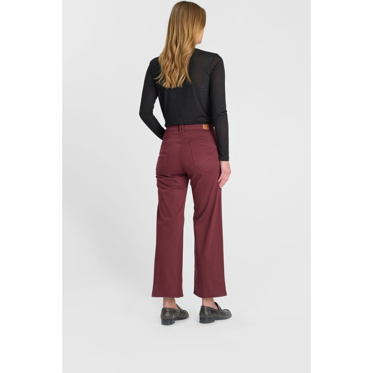 Pantalon loose, large PULPHI24 burgundy, LE TEMPS DES CERISES