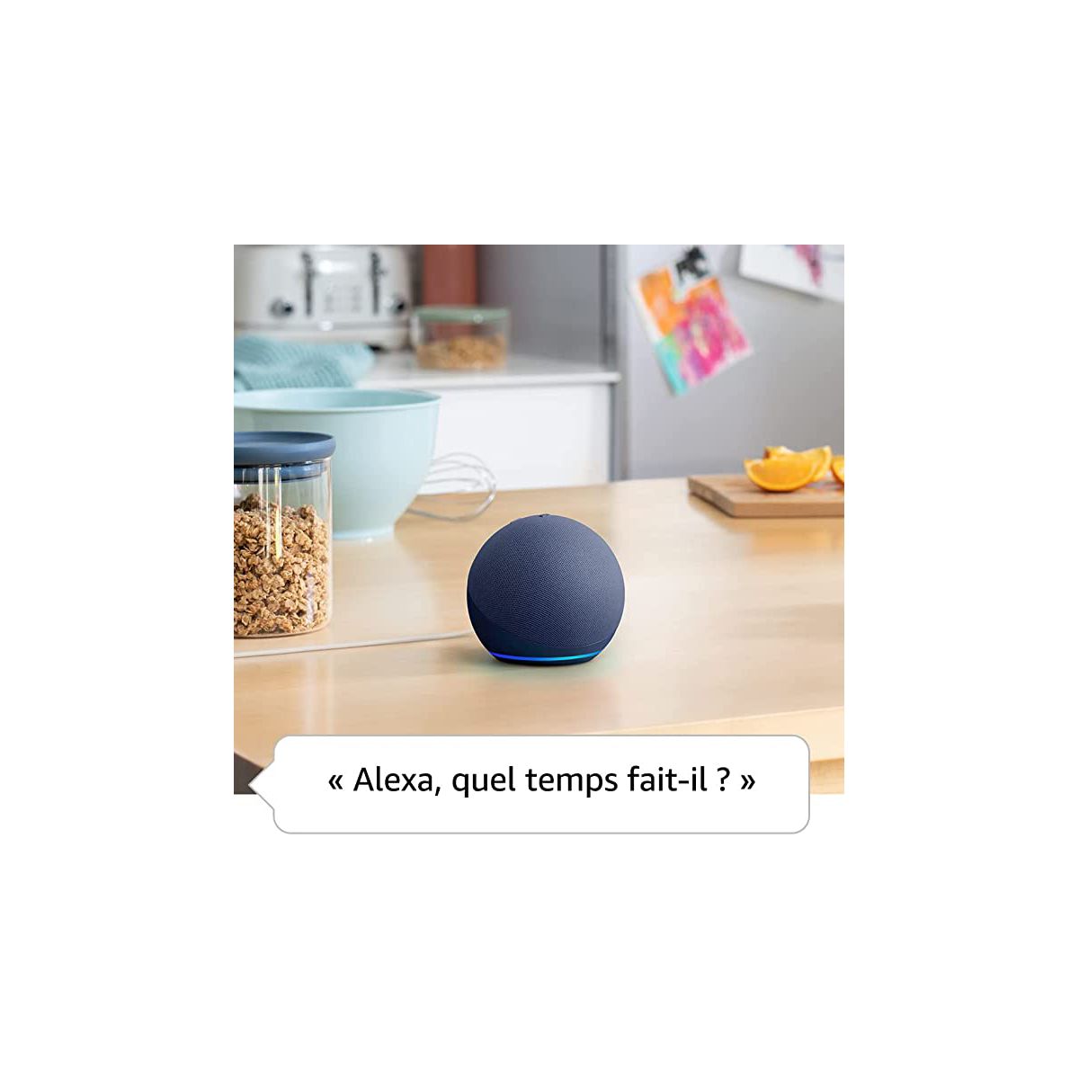 Assistant vocal Echo Dot 5 Bleu Marine bleu, AMAZON