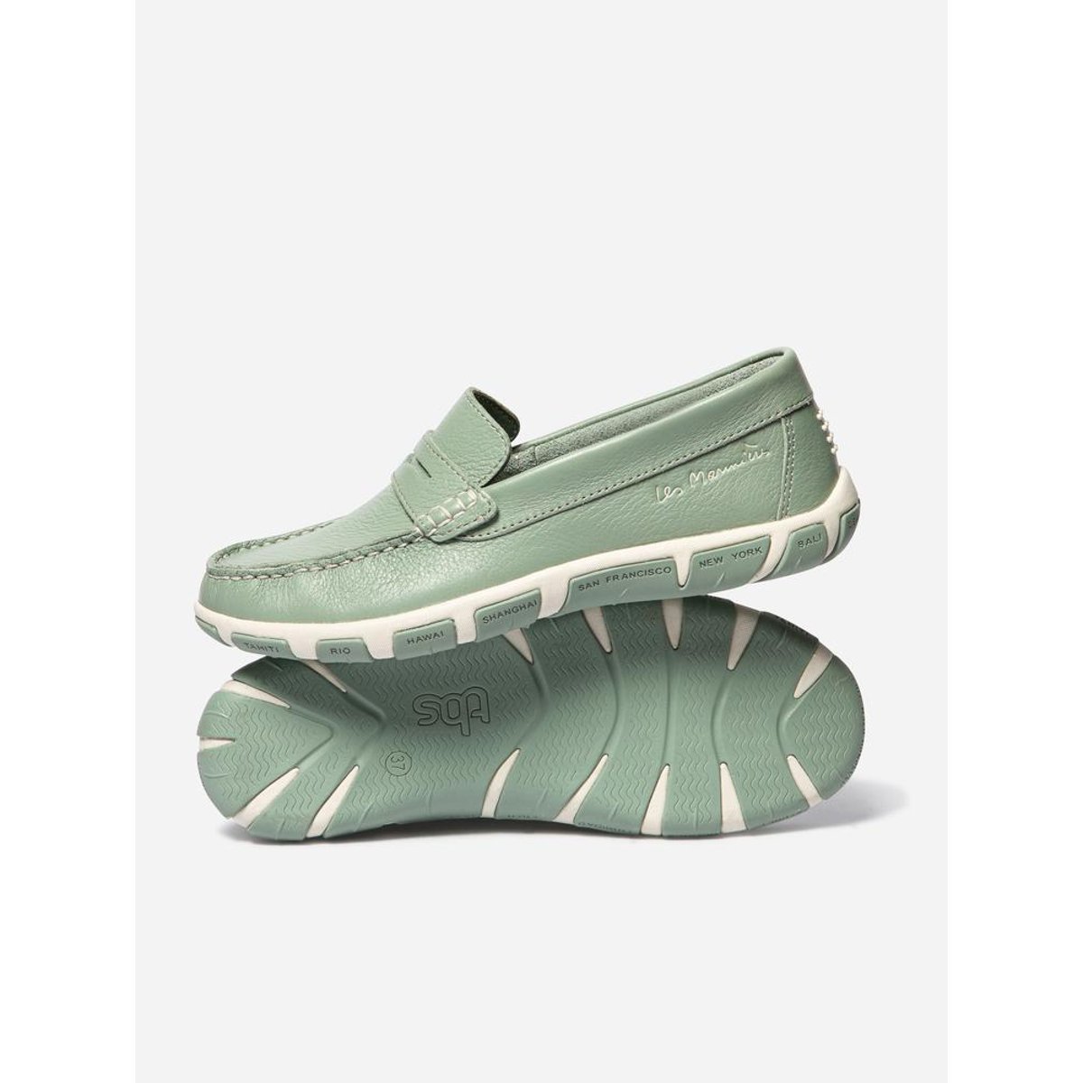 Mocassins JAZABEL argile, TBS