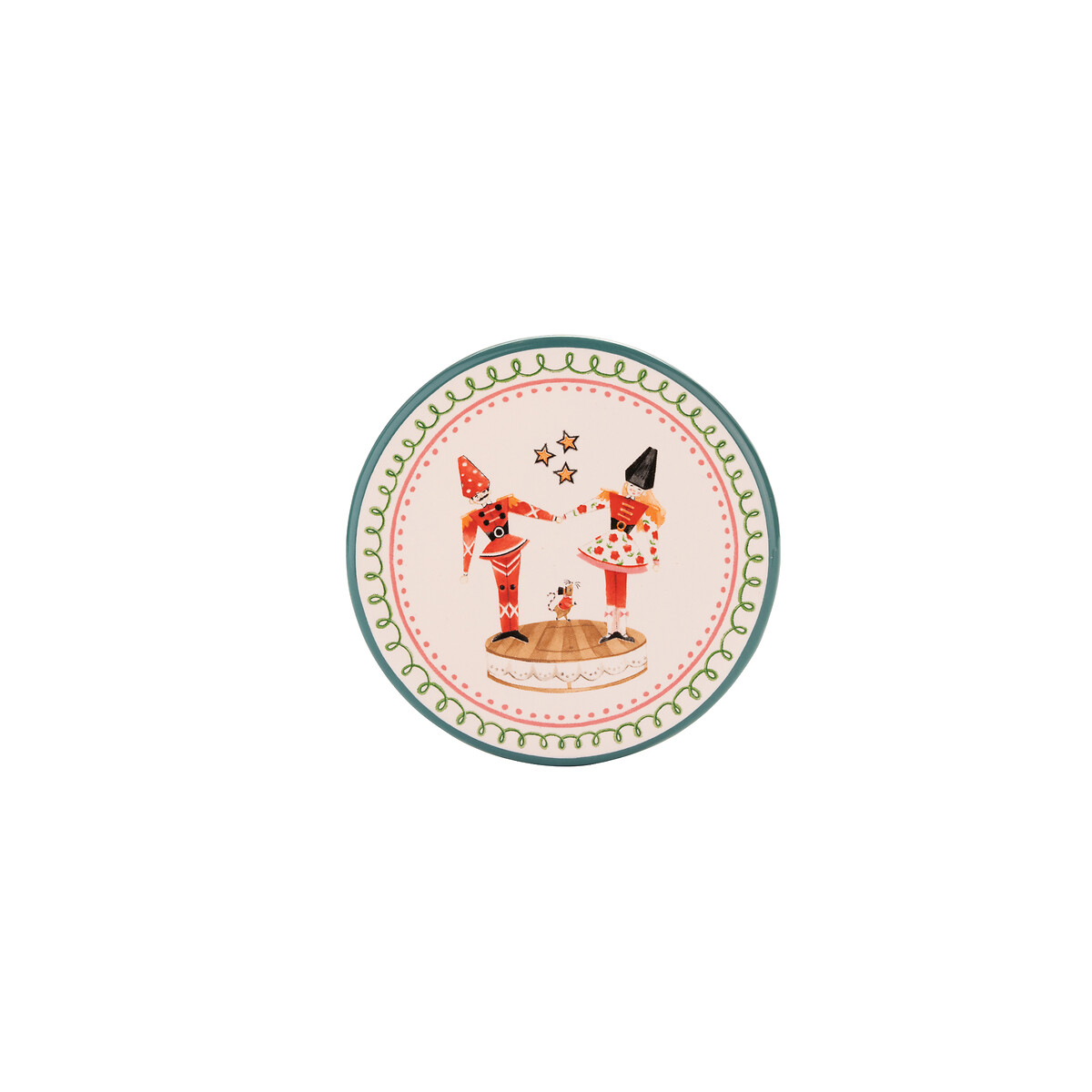 Set of 4 Nutcracker Coasters multi-coloured, CATH KIDSTON