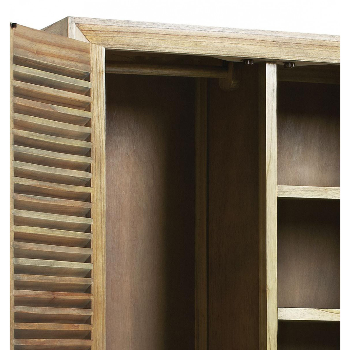 Armoire 7 tiroirs bronze - KERLINE marron, DECORATION D’AUTREFOIS