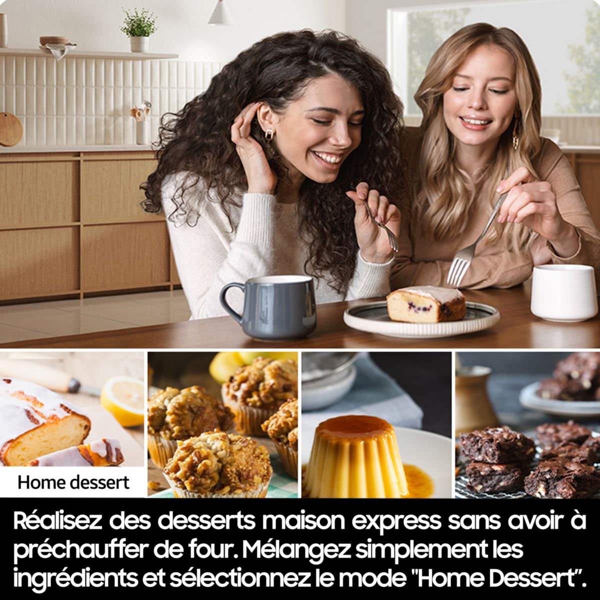 Micro ondes MS32DG4504GT 32L inox, SAMSUNG