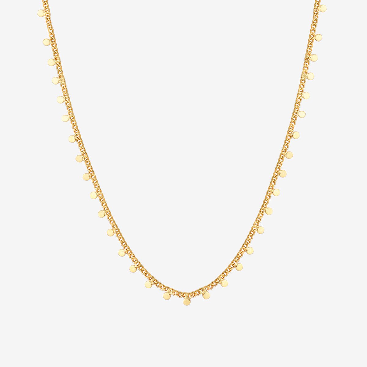 Collier doré chaines simples - salomé doré, CAROLINE NAJMAN