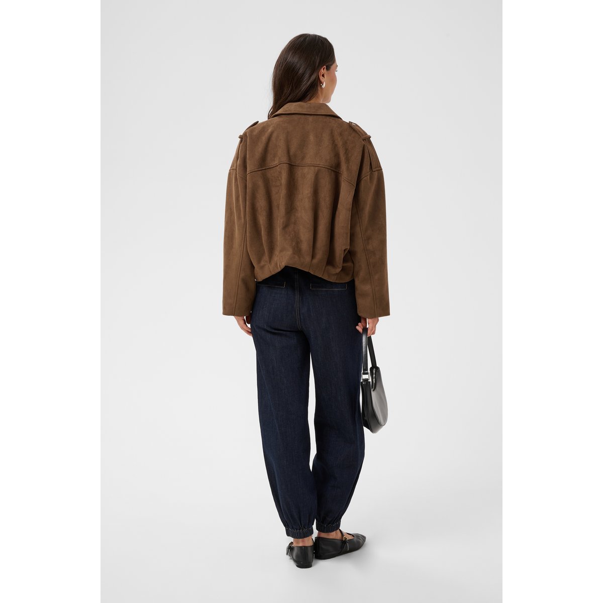 Manteau marron carafe, KAFFE