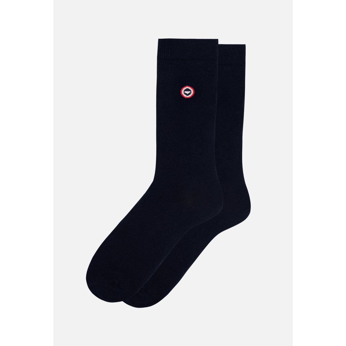Paire de chaussettes hautes Lucas bleu marine, LE SLIP FRANCAIS