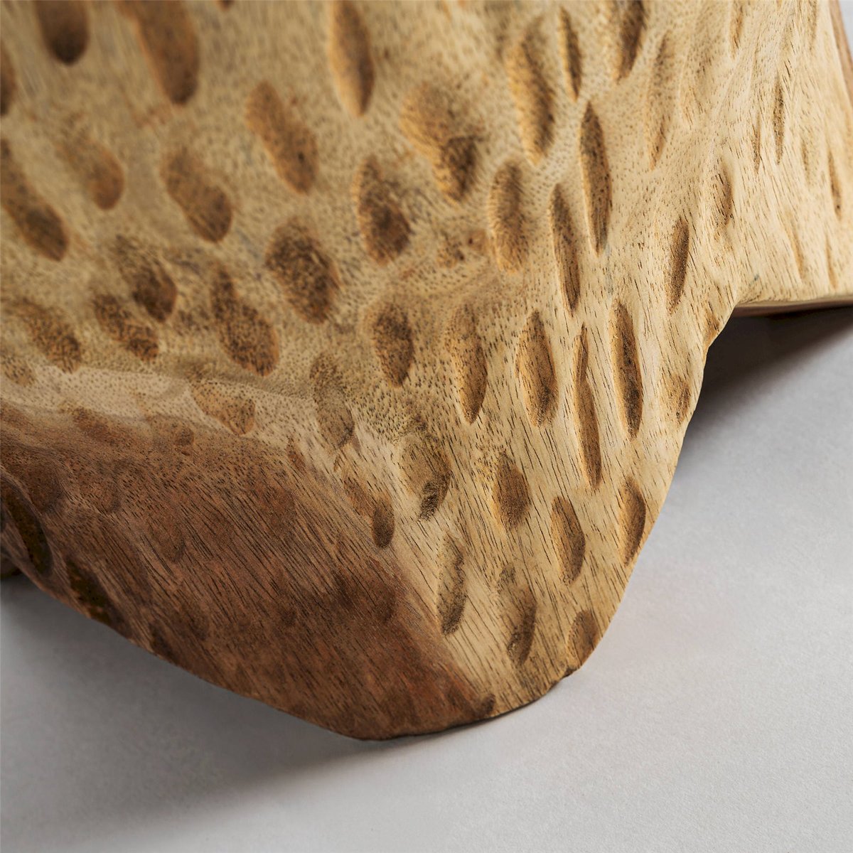 Table basse en bois suar finition vieillie marron vieilli bois naturel, RECOLLECTION
