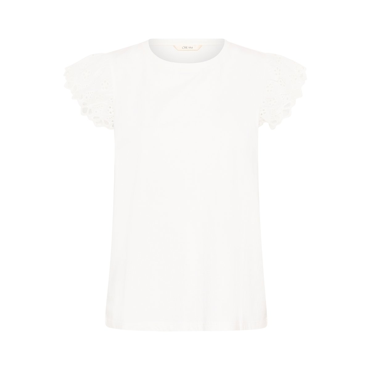 Sans manches blanc snow white, CREAM