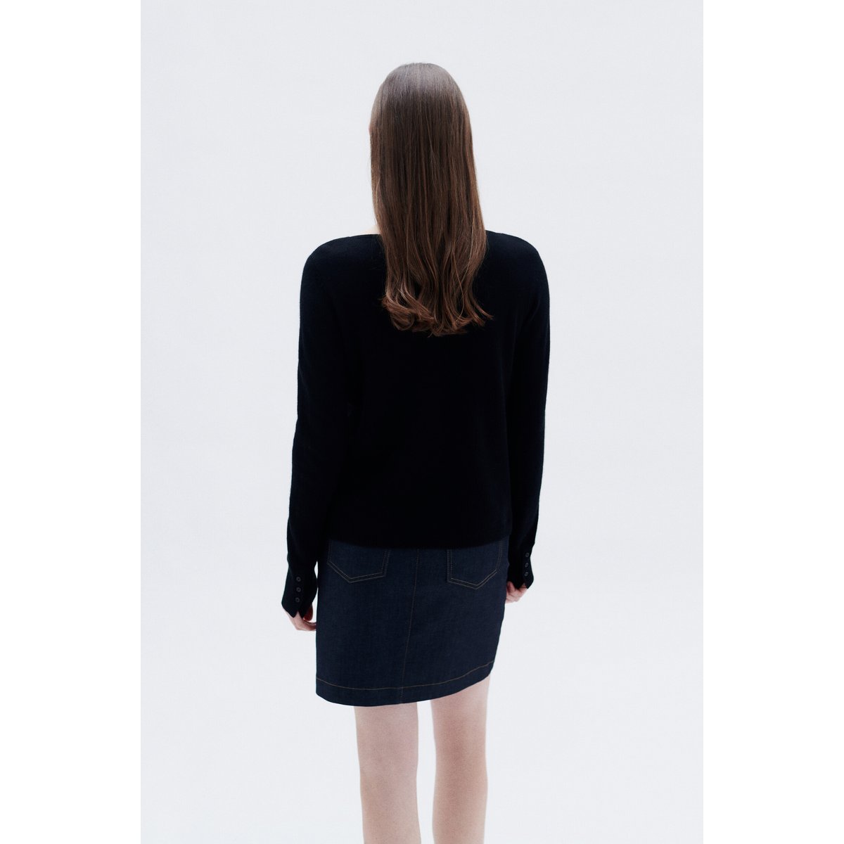 Pull 100% Cachemire ZOAN noir, CAROLL