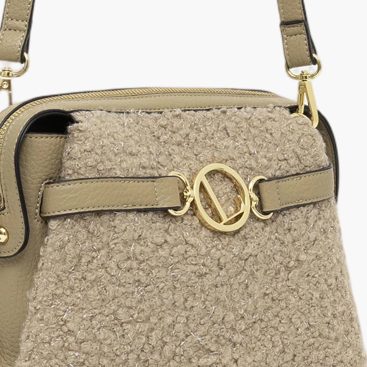Sac multi poches Theresa doré,taupe, LOLLIPOPS