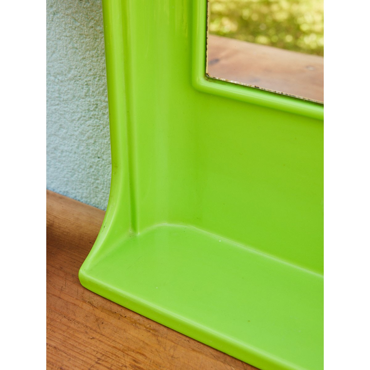 Miroir en plastique Formag Igor N°1035 - Bon état vert, DEBONGOUT